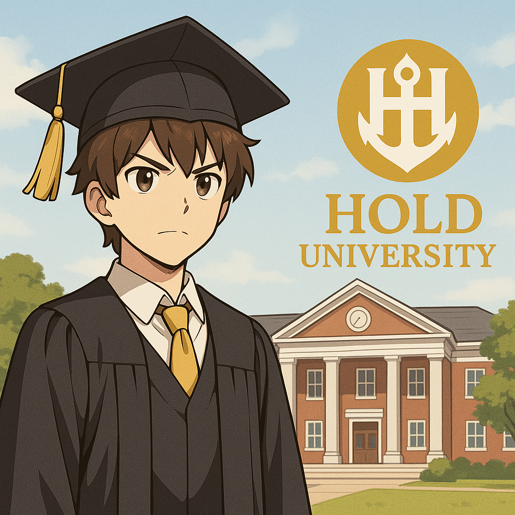 HOLD University Graduate - Master the fundamentals of diamond hands investing